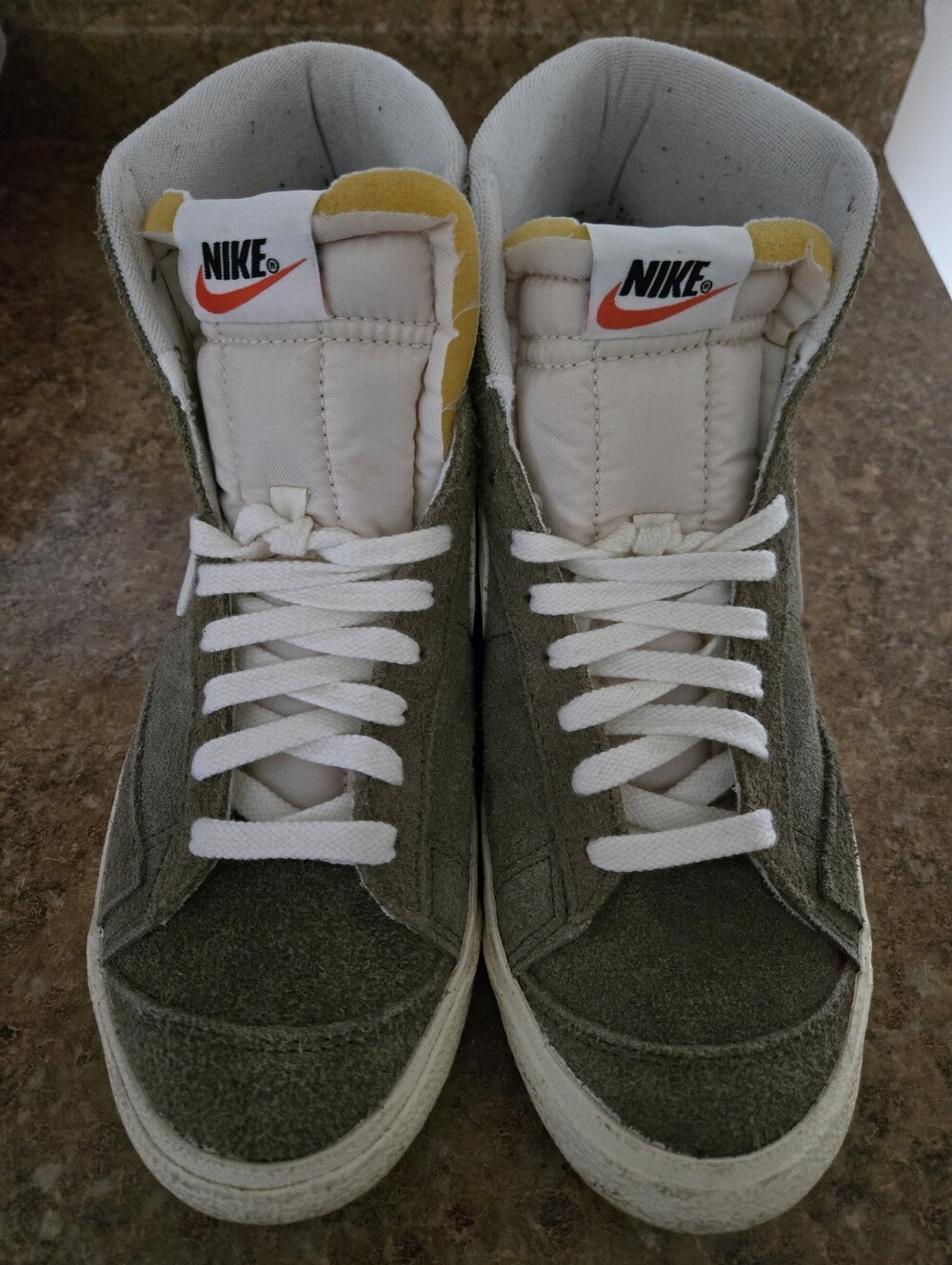 Nike Mid-Top Suede Sneakers